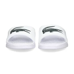 LACOSTE Sandalias planas de Mujer 43CFA0040 1R5 WHT/DK GRN