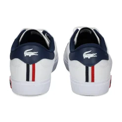 LACOSTE Zapatillas de Hombre 43SMA0034 407 WHT/NVY/RED