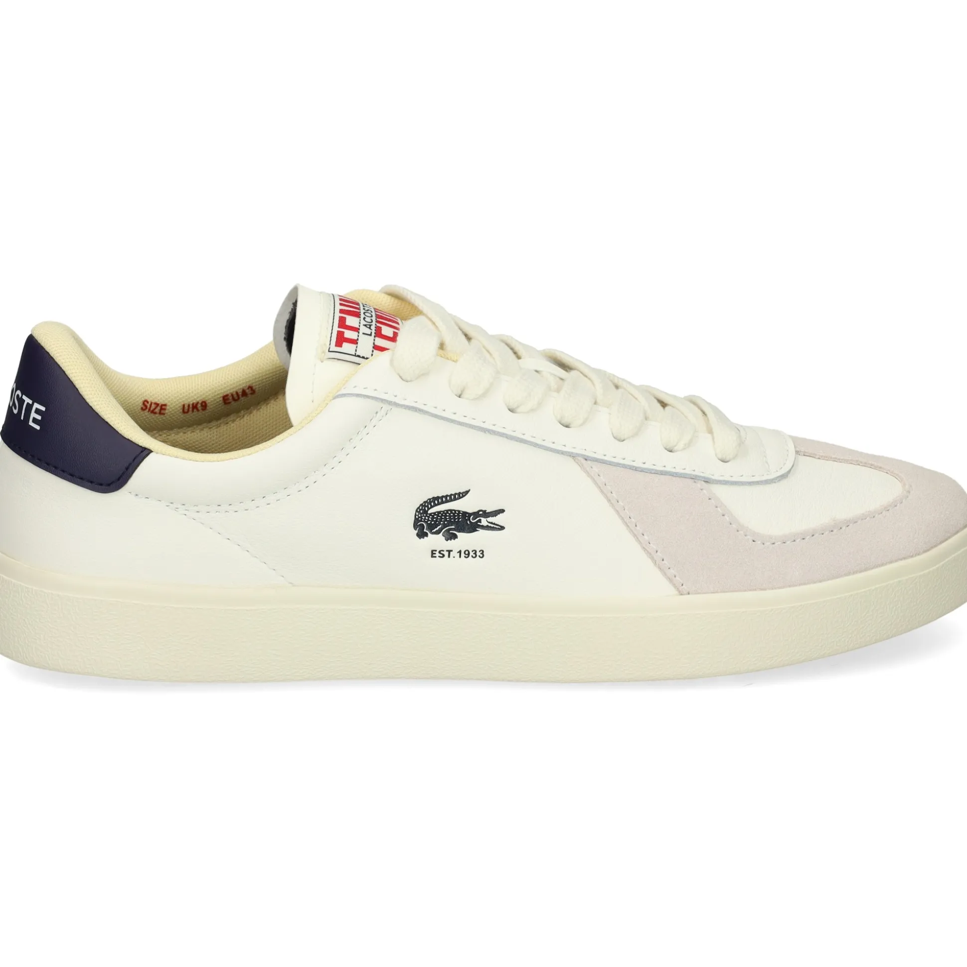 LACOSTE Zapatillas de Hombre 50SMA0041 407 WHT/NVY/RED