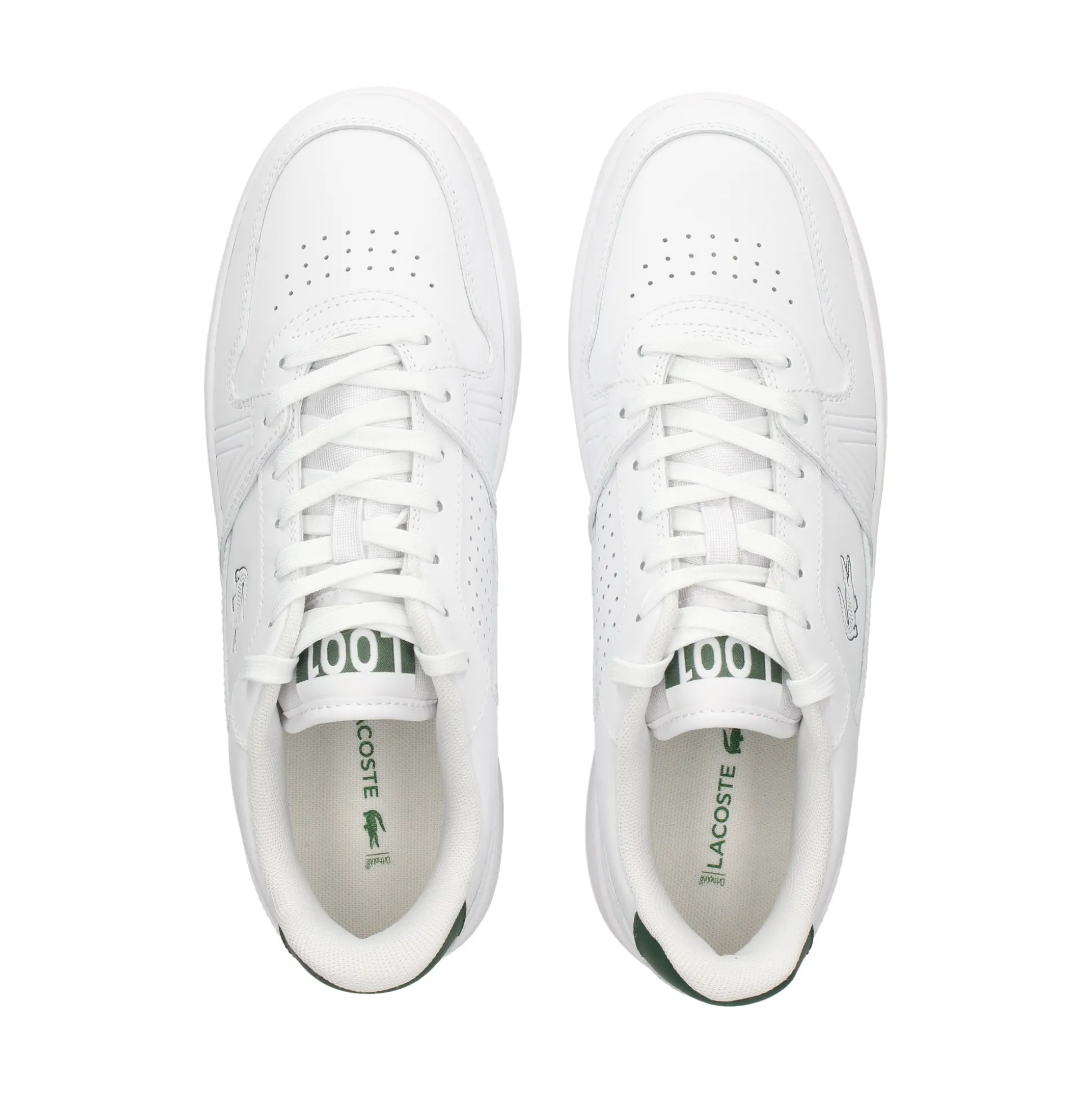 LACOSTE Zapatillas de Hombre 48SMA0018 1R5 WHT/DK GRN
