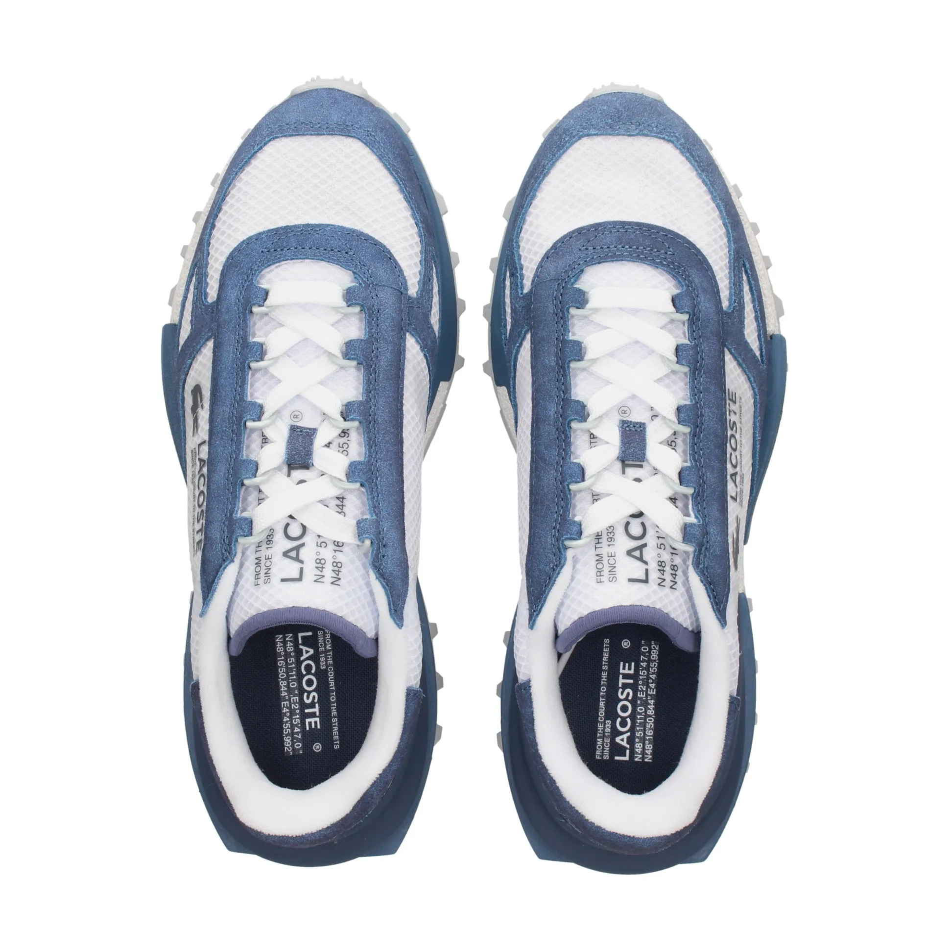 LACOSTE Zapatillas de Hombre 51SMA0142 X96 WHT/DK BLU