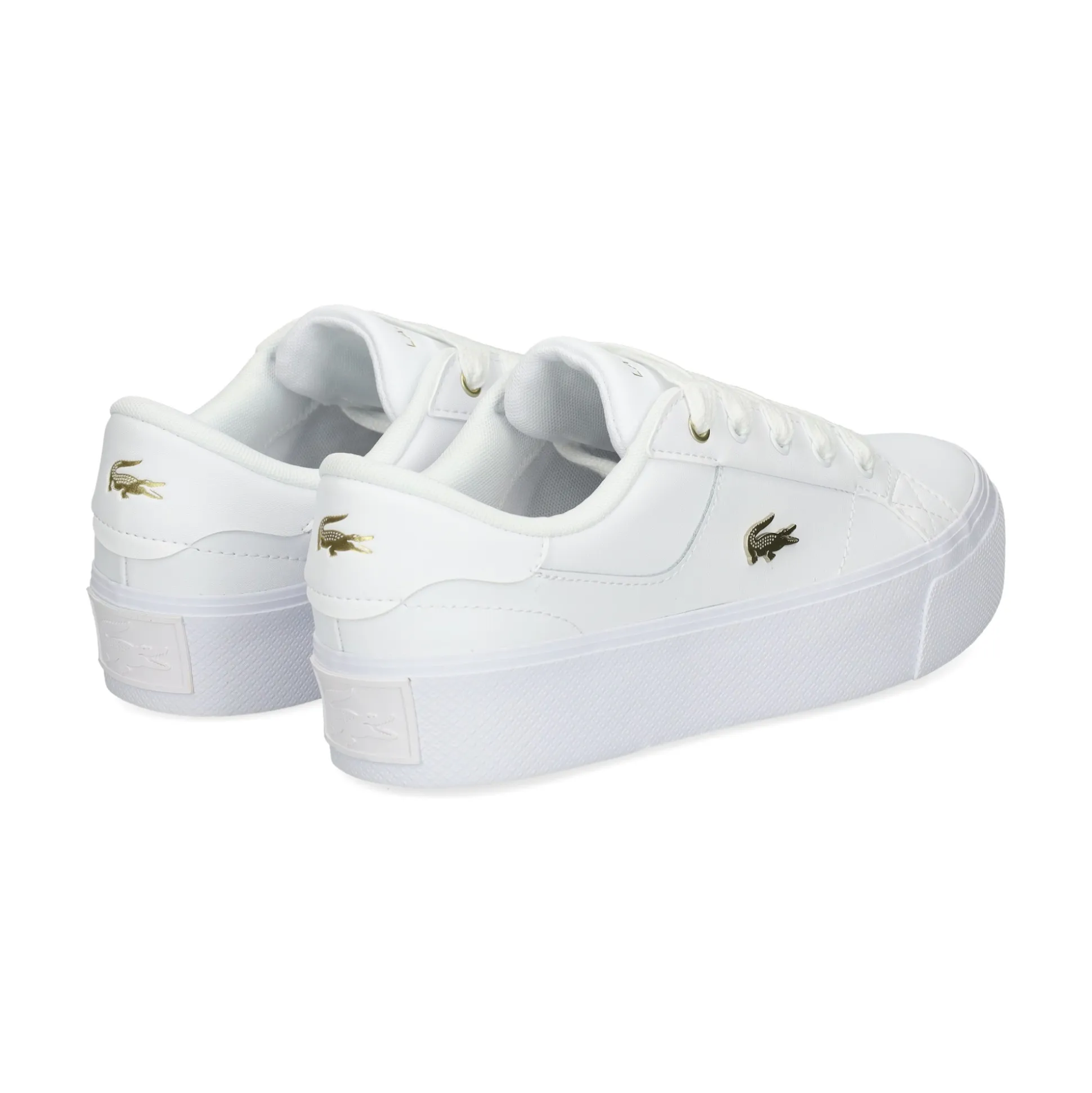 LACOSTE Zapatillas de Mujer 47CFA0005 216 WHT/GLD