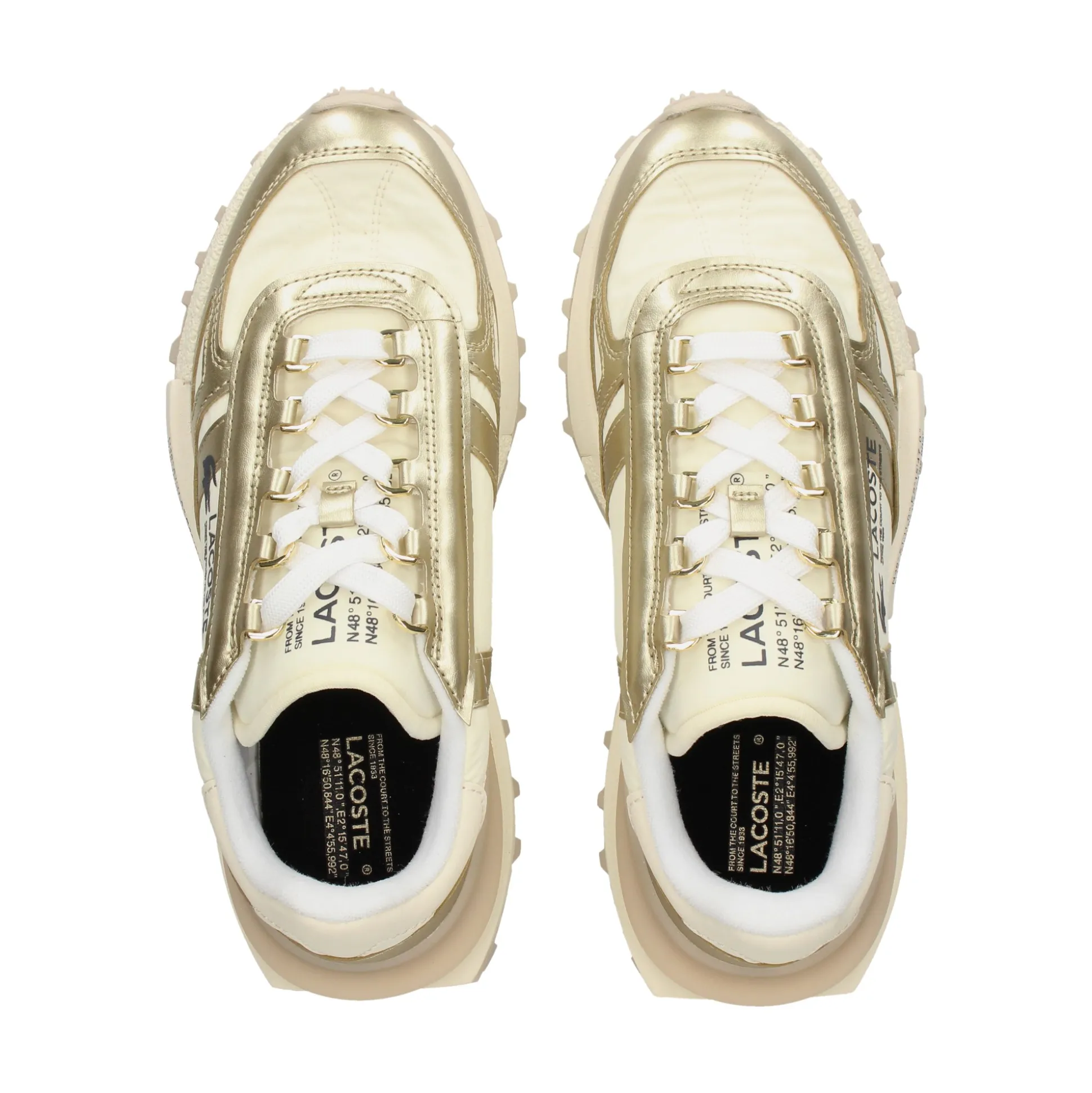 LACOSTE Zapatillas de Mujer 51SFA0168 216 WHT/GLD