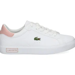 LACOSTE Zapatillas de niñas 41SUJ0014 1Y9 WHT/LT PNK