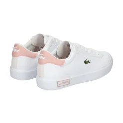 LACOSTE Zapatillas de niñas 41SUJ0014 1Y9 WHT/LT PNK