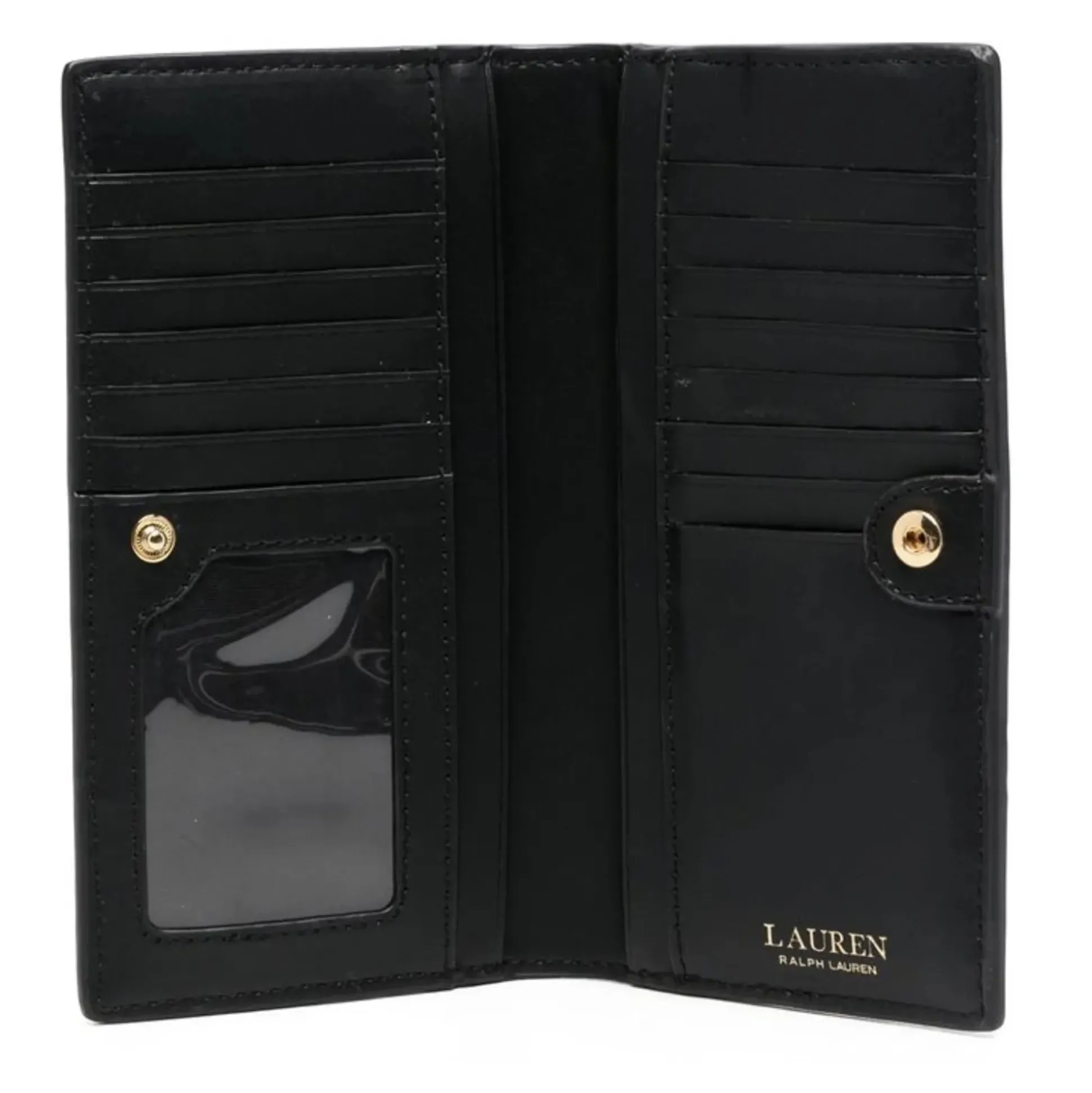 LAUREN RALPH LAUREN Billeteras SLIM WALLET 009 NEGRO