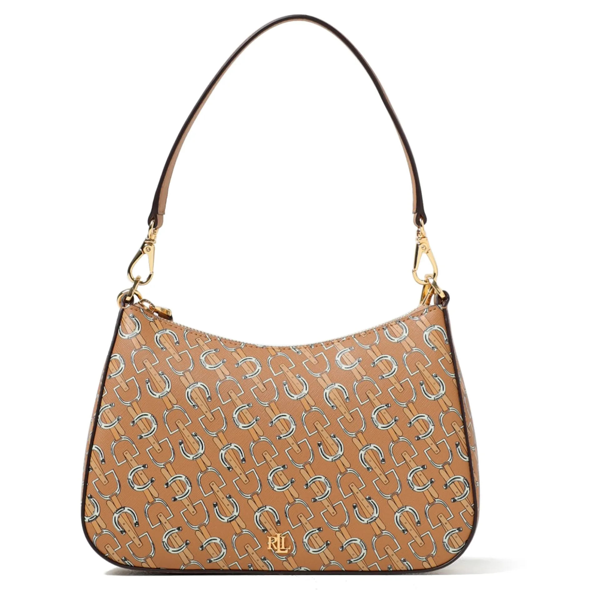 LAUREN RALPH LAUREN Bolsos DANNI 26 SHOULDER BAG MEDIUM 024 PRINT/CAMEL