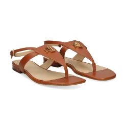 LAUREN RALPH LAUREN Sandalias planas de Mujer EVERLEY 002 TAN