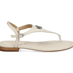 LAUREN RALPH LAUREN Sandalias planas de Mujer ELLINGTON 002 SOFT WHITE