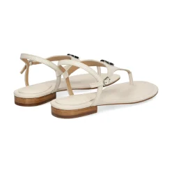 LAUREN RALPH LAUREN Sandalias planas de Mujer ELLINGTON 002 SOFT WHITE
