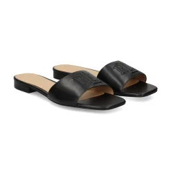 LAUREN RALPH LAUREN Sandalias planas de Mujer EVERLEY SLD 001 NEGRO