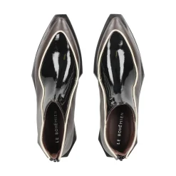 LE BOHÉMIEN Botines planos de Mujer G014 NEGRO