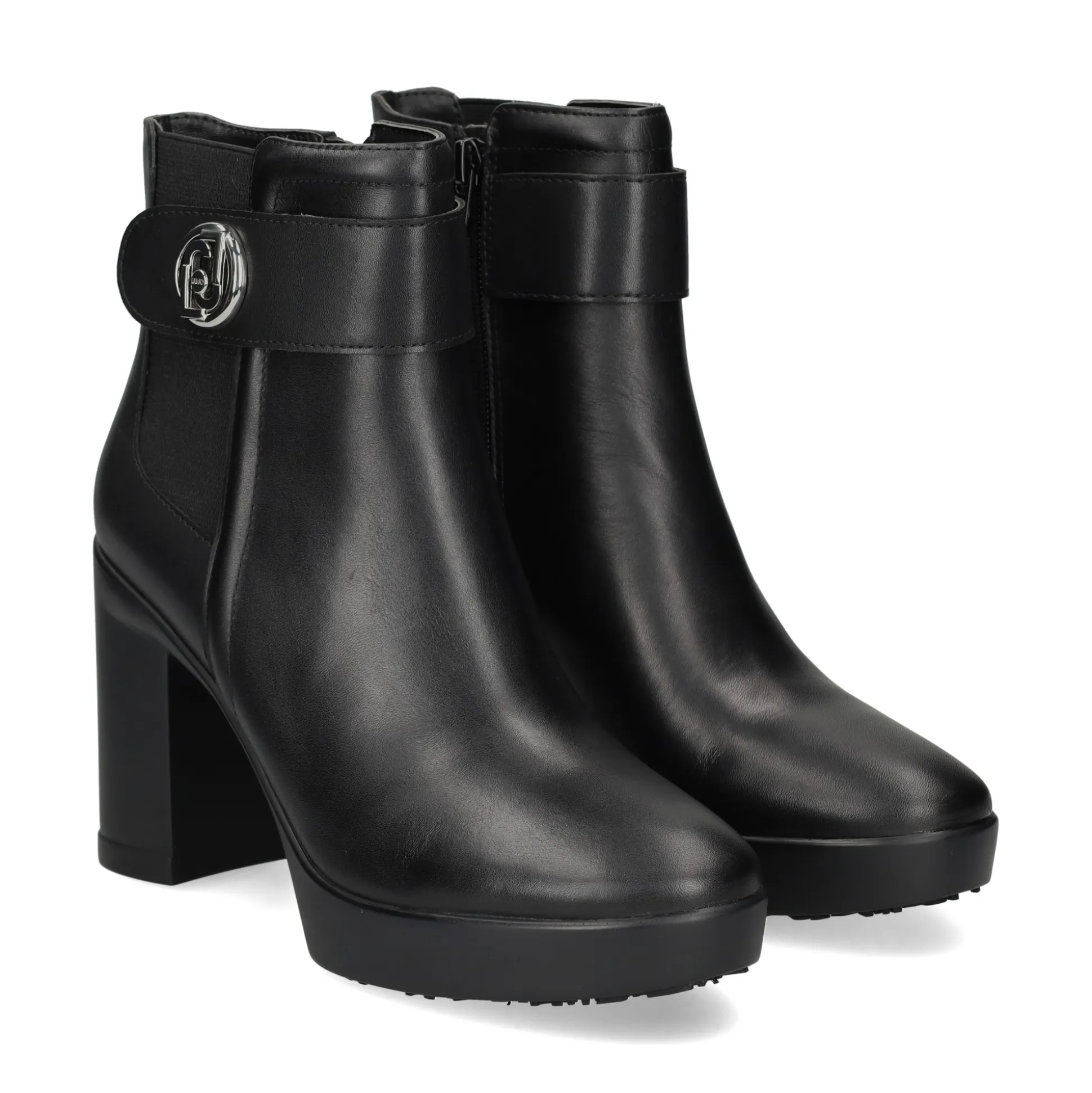 LIU·JO Botines con tacón de Mujer SF3129PX241 22222 NEGRO