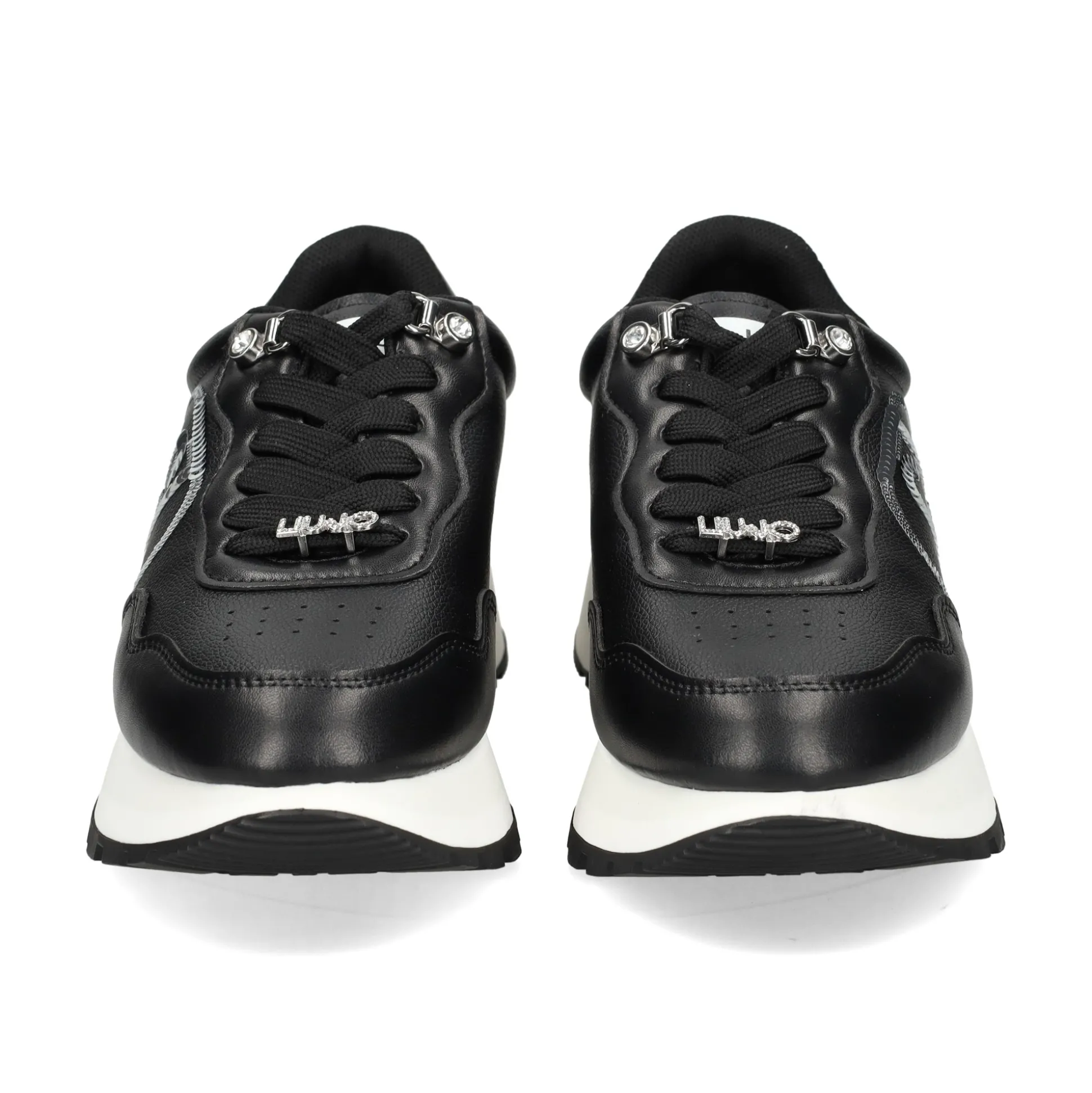 LIU·JO Zapatillas de Mujer BF3087EX207 01039 BLKA/SILV