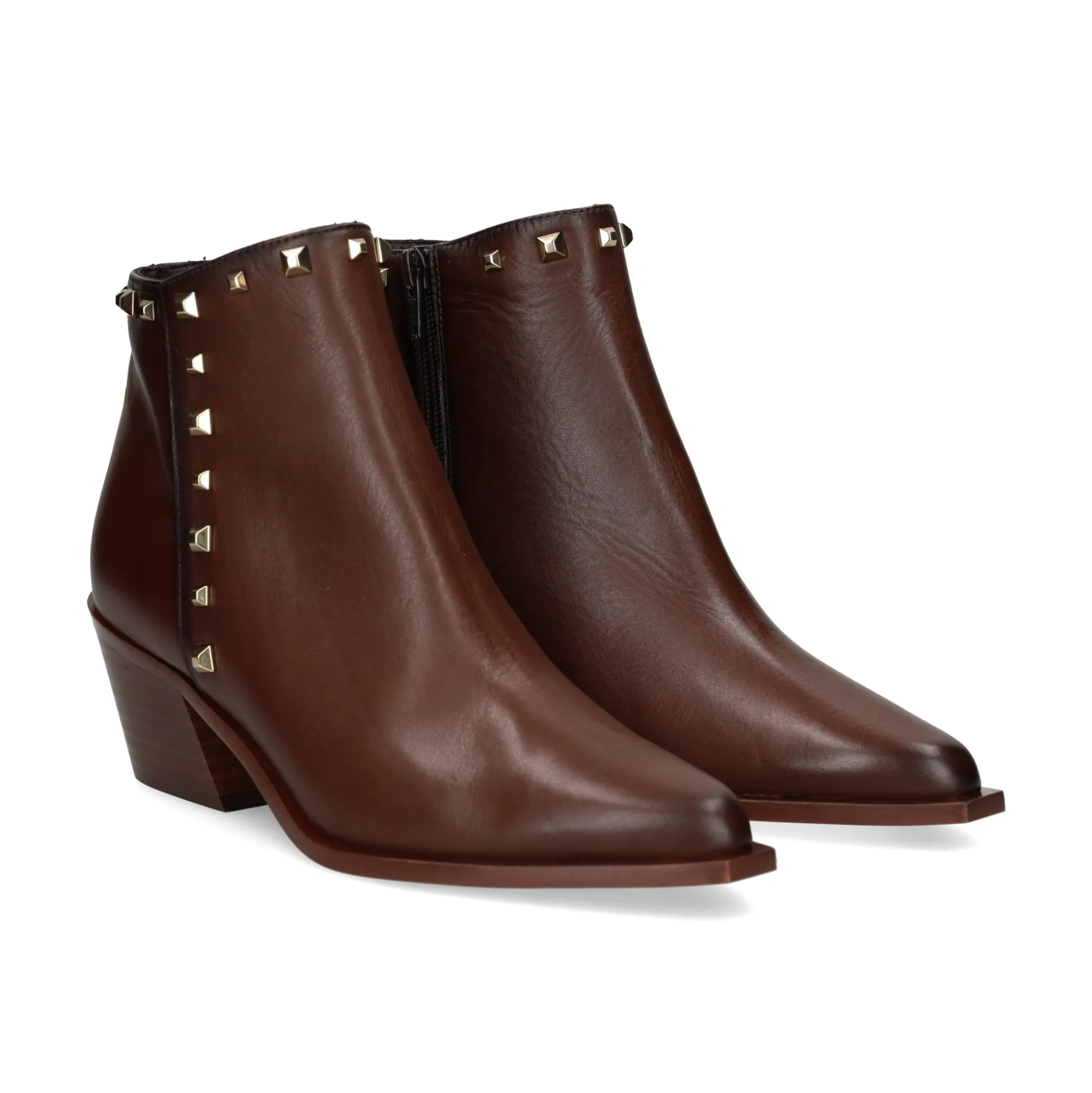 LODI Botines con tacón de Mujer KOO5014 CAOBA