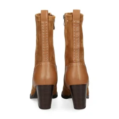 LODI Botines con tacón de Mujer CEI5732 CAMEL