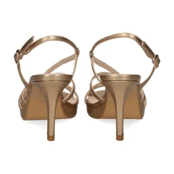 LODI Sandalias con plataforma de Mujer A-LODIN C2 LATON