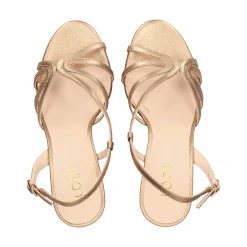 LODI Sandalias con plataforma de Mujer A-LODIN C2 LATON