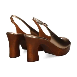 LODI Sandalias con plataforma de Mujer GIN4510 C201 LATON