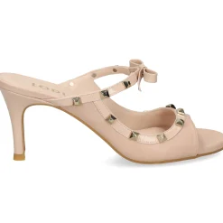 LODI Sandalias con tacón de Mujer LINIUS C101 NUDE/PETAL