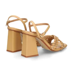 LODI Sandalias con tacón de Mujer GEI4381 CAMEL