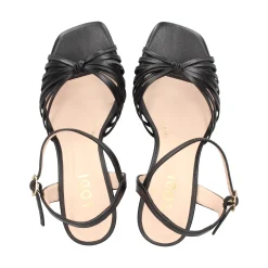 LODI Sandalias con tacón de Mujer LUSUR NEGRO