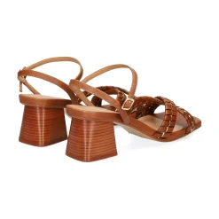 LODI Sandalias con tacón de Mujer MIL4377-SU CUERO C-6056