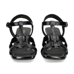 LODI Sandalias con tacón de Mujer MIL5214-GO NEGRO