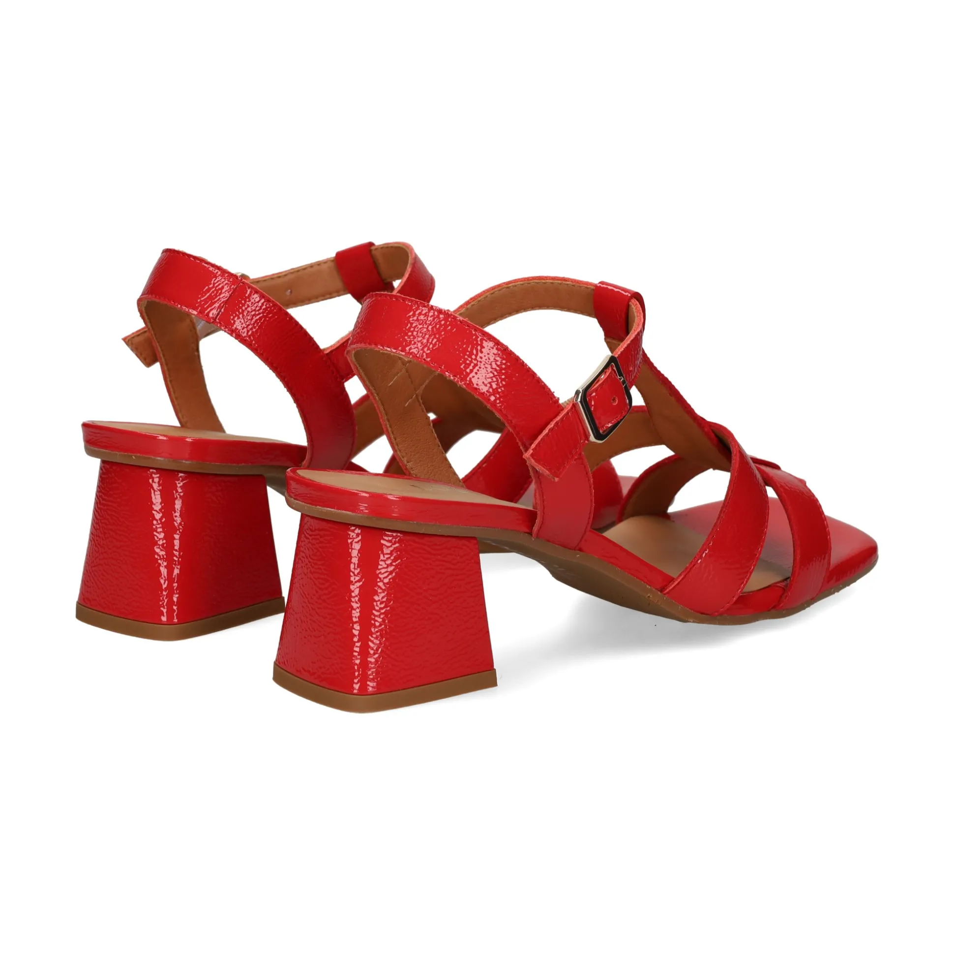 LODI Sandalias con tacón de Mujer MIL5214-GO SCARLET