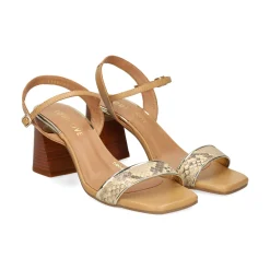 LODI Sandalias con tacón de Mujer BOT4436-SR REFLEJO CAVA