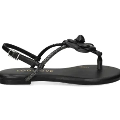 LODI Sandalias planas de Mujer BR5500 C1 NEGRO