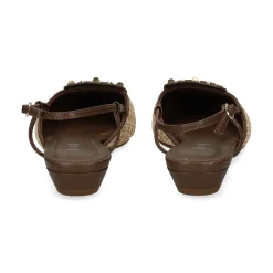 LODI Zapatos cuña A-COMO C1 NAT/TESTA