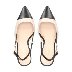 LODI Zapatos de tacón alto RIREN NEGRO+COTTON