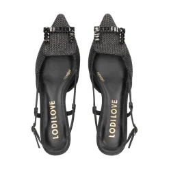 LODI Zapatos de tacón bajo DA5502 C1 NEGRO