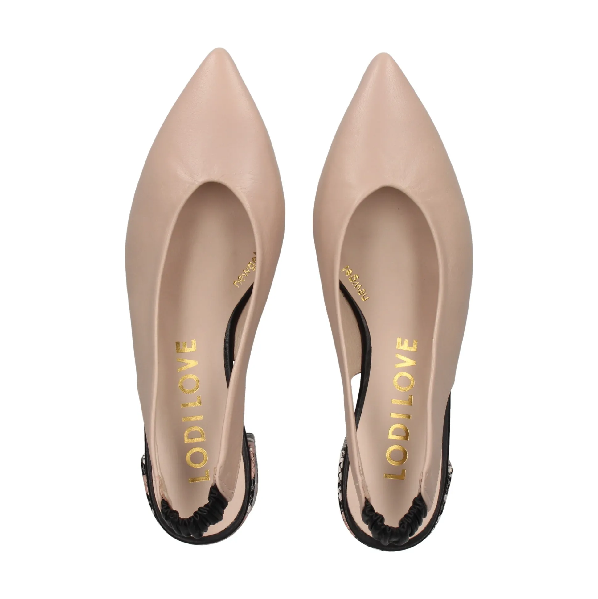 LODI Zapatos de tacón bajo COR1153LOV ROSADO