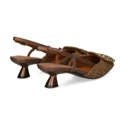 LODI Zapatos de tacón medio de Mujer A-CASIOPEA C3 BRONCE