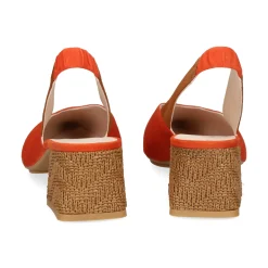 LODI Zapatos de tacón medio de Mujer CHISTA CALDERA/TABACO