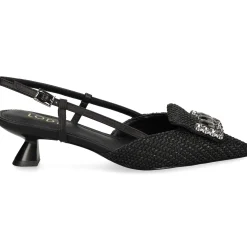LODI Zapatos de tacón medio de Mujer A-CASIOPEA C4 NEGRO