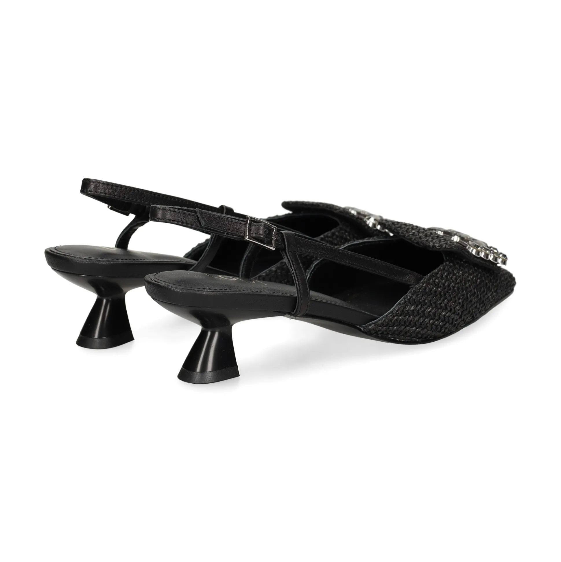 LODI Zapatos de tacón medio de Mujer A-CASIOPEA C4 NEGRO