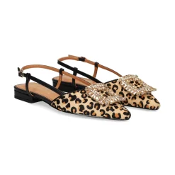 LODI Zapatos planos de Mujer BO5504-P C1 LEOPARDO
