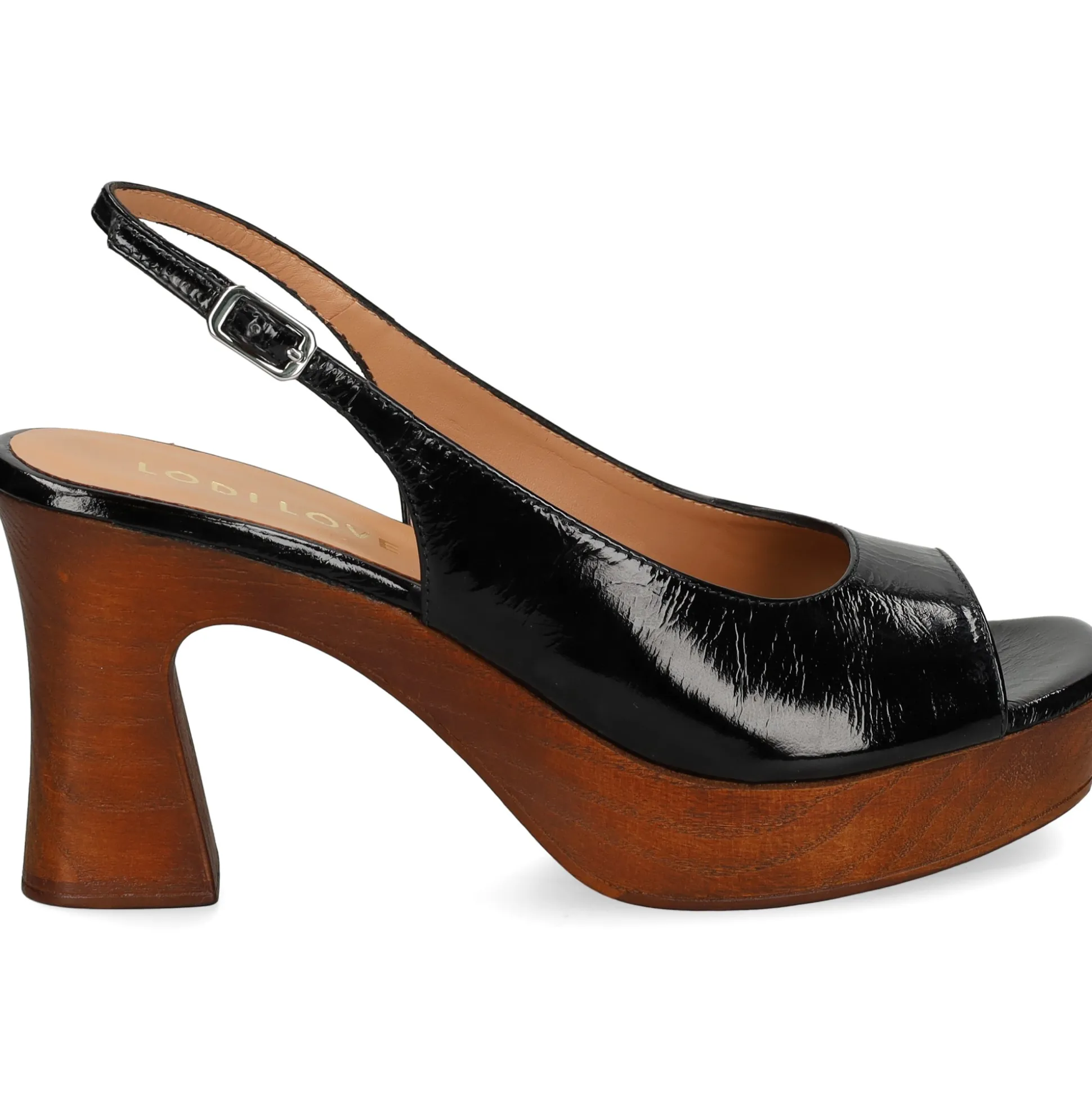 LODI Zapatos plataformas GIN4510 MILANO NEGRO