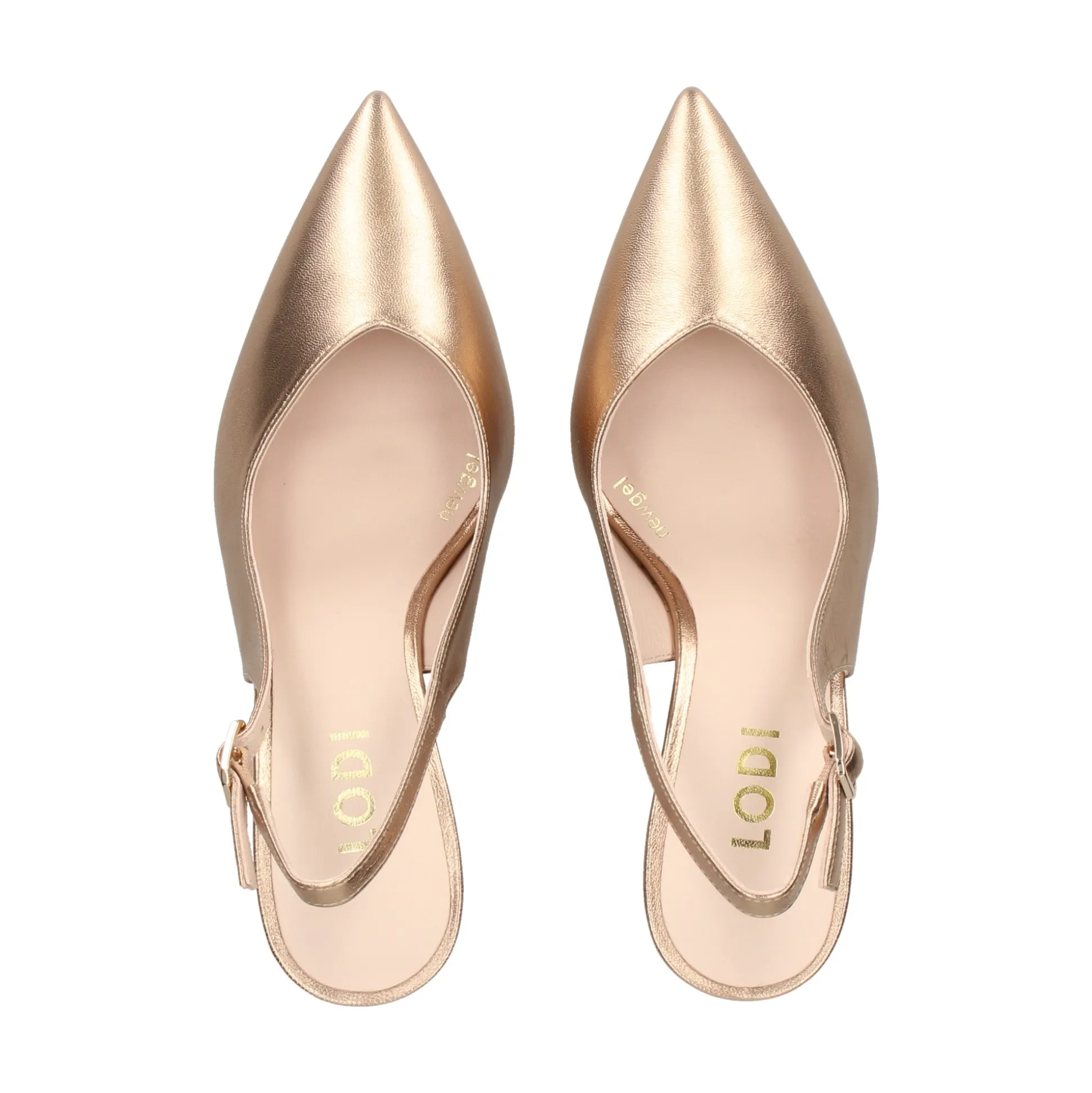 LODI Zapatos plataformas LICTOR LATON