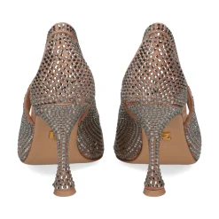 LOLA CRUZ Zapatos de tacón alto 203Z04BK NUDE