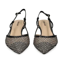 LOLA CRUZ Zapatos de tacón medio de Mujer 188Z13BK NEGRO