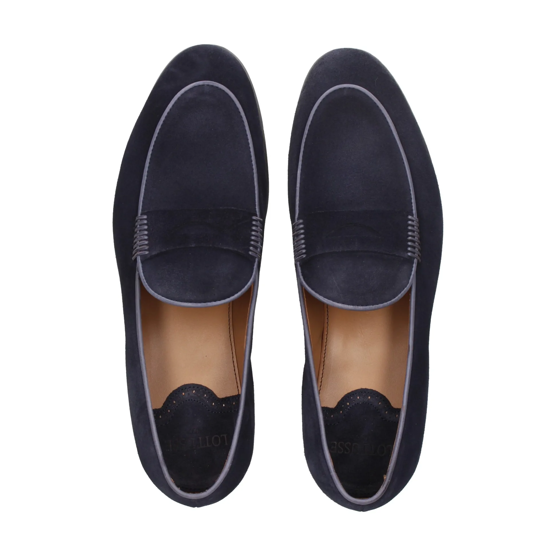 LOTTUSSE Mocasines de Hombre LL07453 006 Camoscio ma