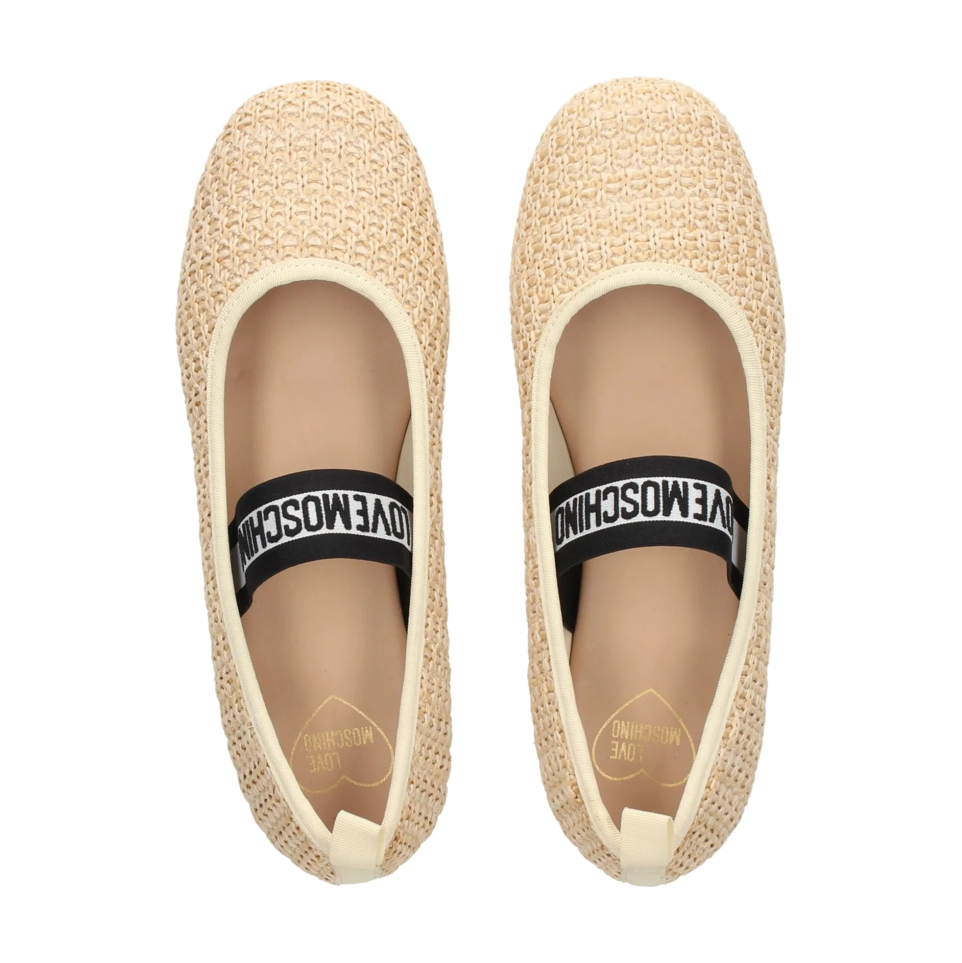 LOVE MOSCHINO Bailarinas de Mujer JA11071G0M NATURAL