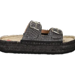 LOVE MOSCHINO Sandalias con plataforma de Mujer JA28393G0M 000 NEGRO