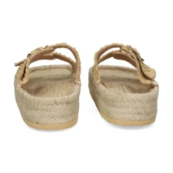 LOVE MOSCHINO Sandalias con plataforma de Mujer JA28393G0M 107 NATURAL