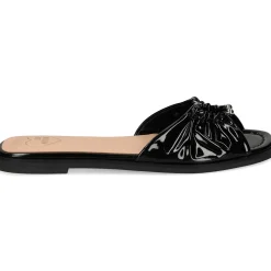 LOVE MOSCHINO Sandalias planas de Mujer JA28142G0M 000 NEGRO
