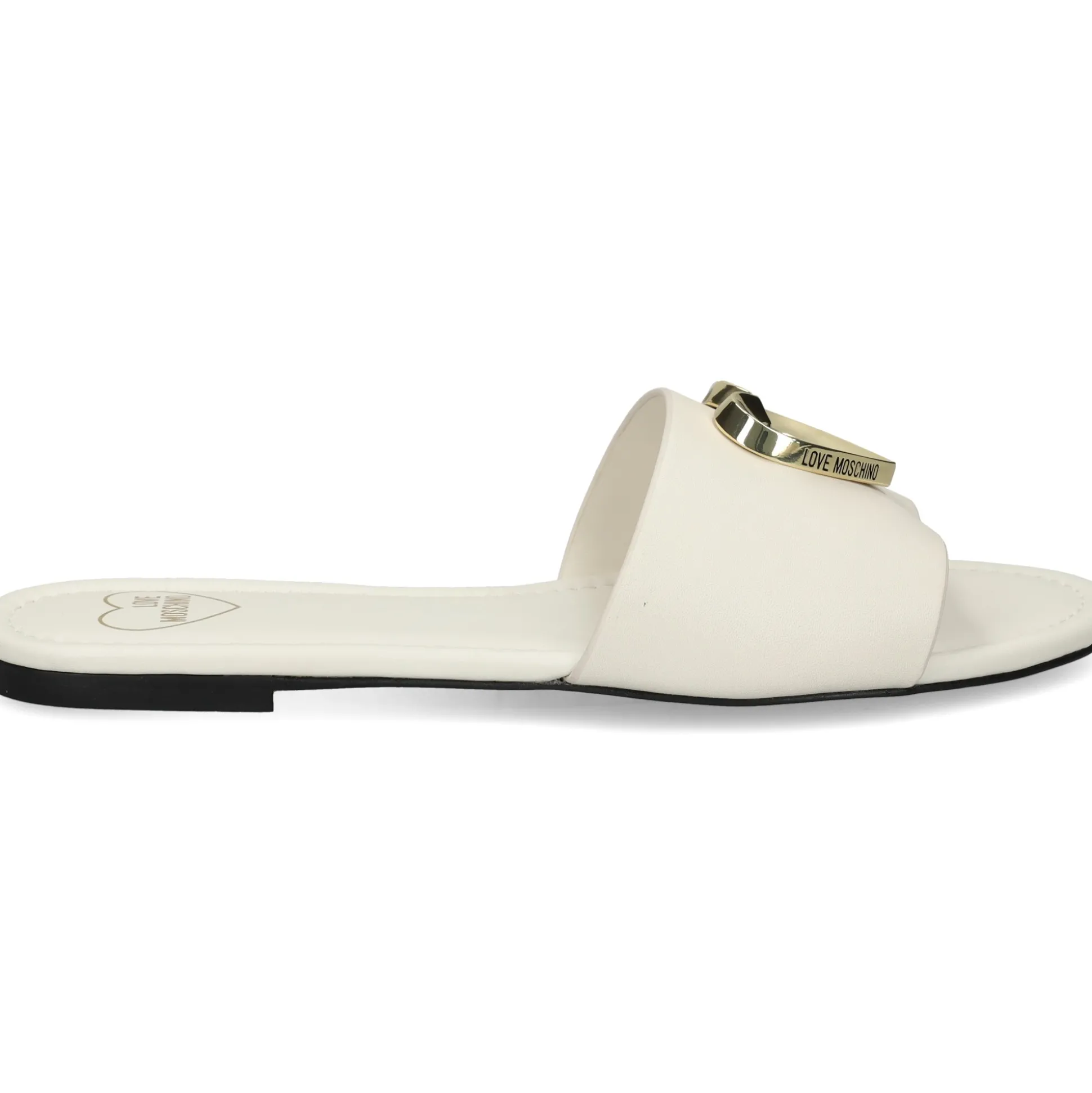 LOVE MOSCHINO Sandalias planas de Mujer JA28161G0M 102 MILK